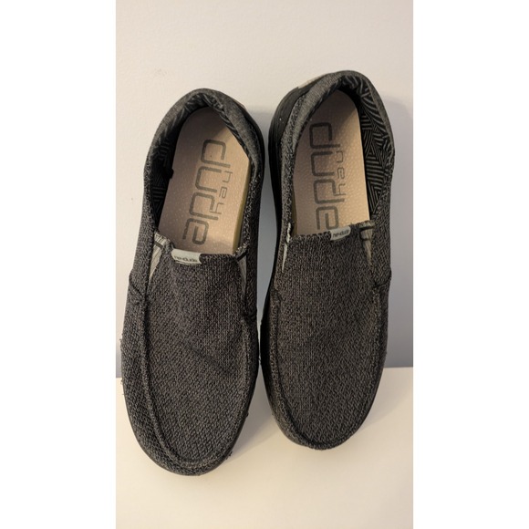 Hey Dude Other - Hey Dude, Thad Sox, Jet Black, Men's Size 9‎